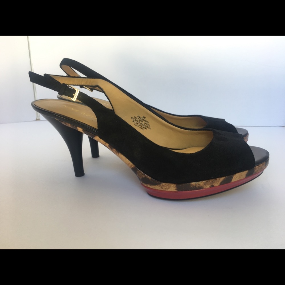 Nine West sharina sling back heel